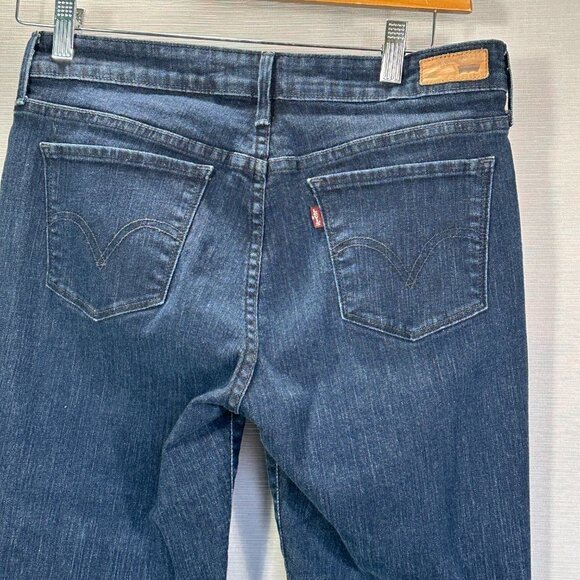 Levis Jeans Womens 12 Legging Cotton Stretch Tapered Leg Skinny Fit Pockets - Picture 6 of 10